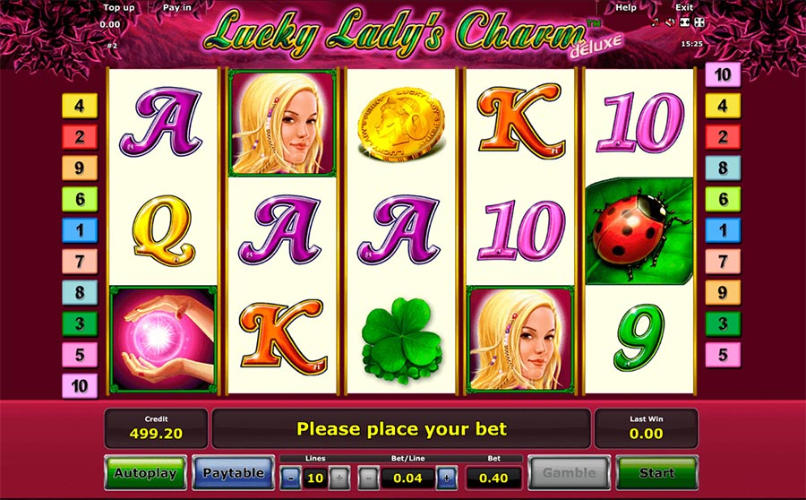 lucky ladys charm deluxe