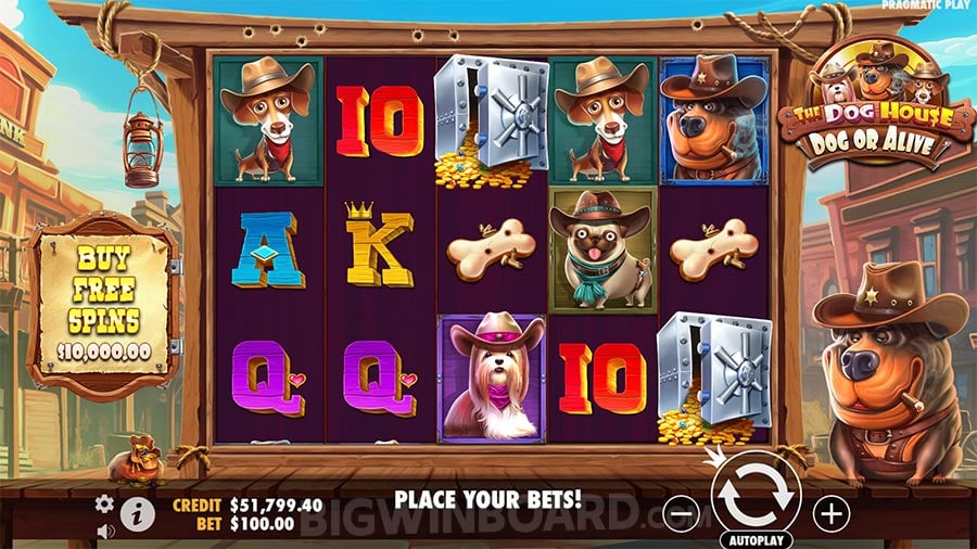 The Dog House Dog or Alive slot