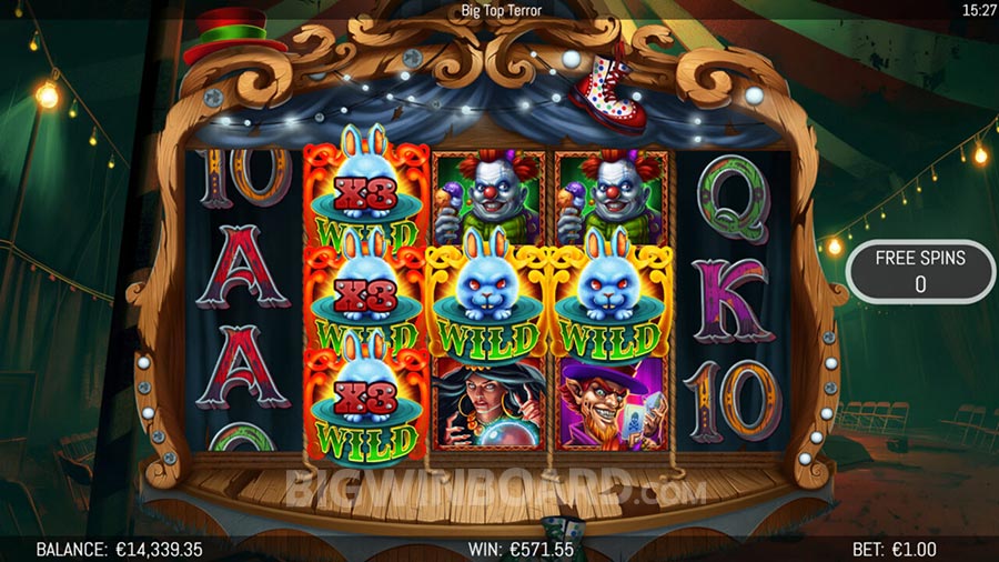 Big Top Terror slot